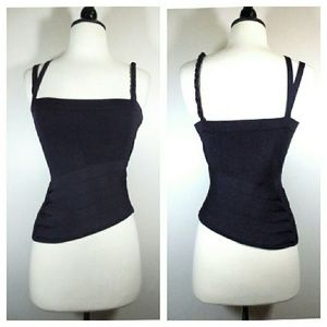 Herve Leger Purple Asymmetrical Top 💜